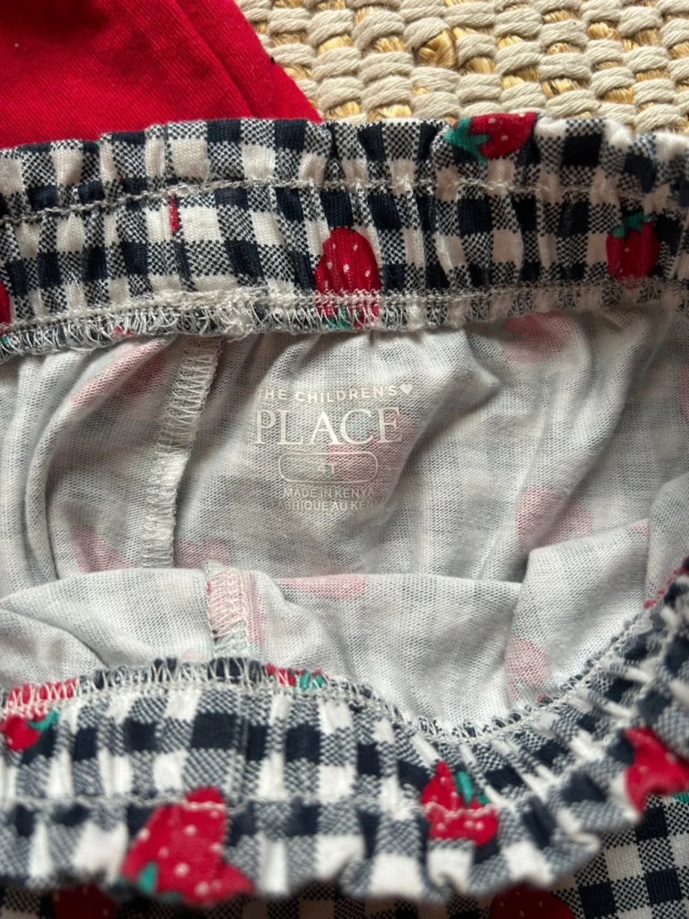 The Children’s Place strawberry shorts bundle of 3